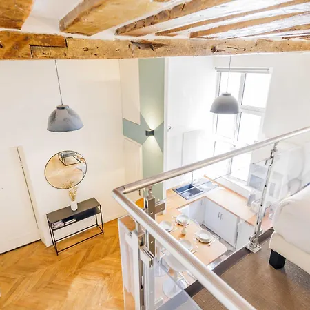 Quiet 1br-4p - Quartier Du Mail