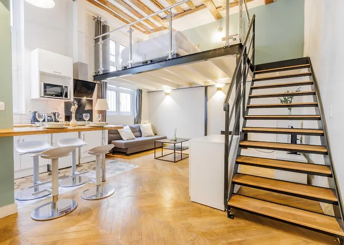 Quiet 1br-4p - Quartier Du Mail *